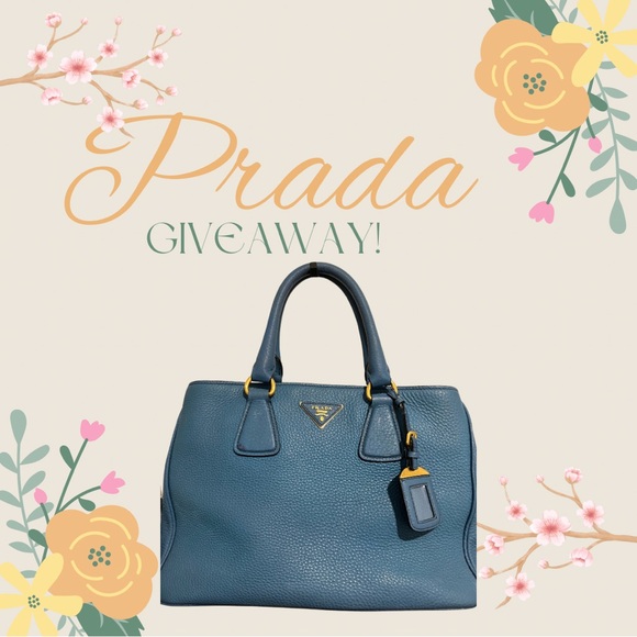 other Handbags - Wheel Spin Host Giveaway-Prada Grand Prize!